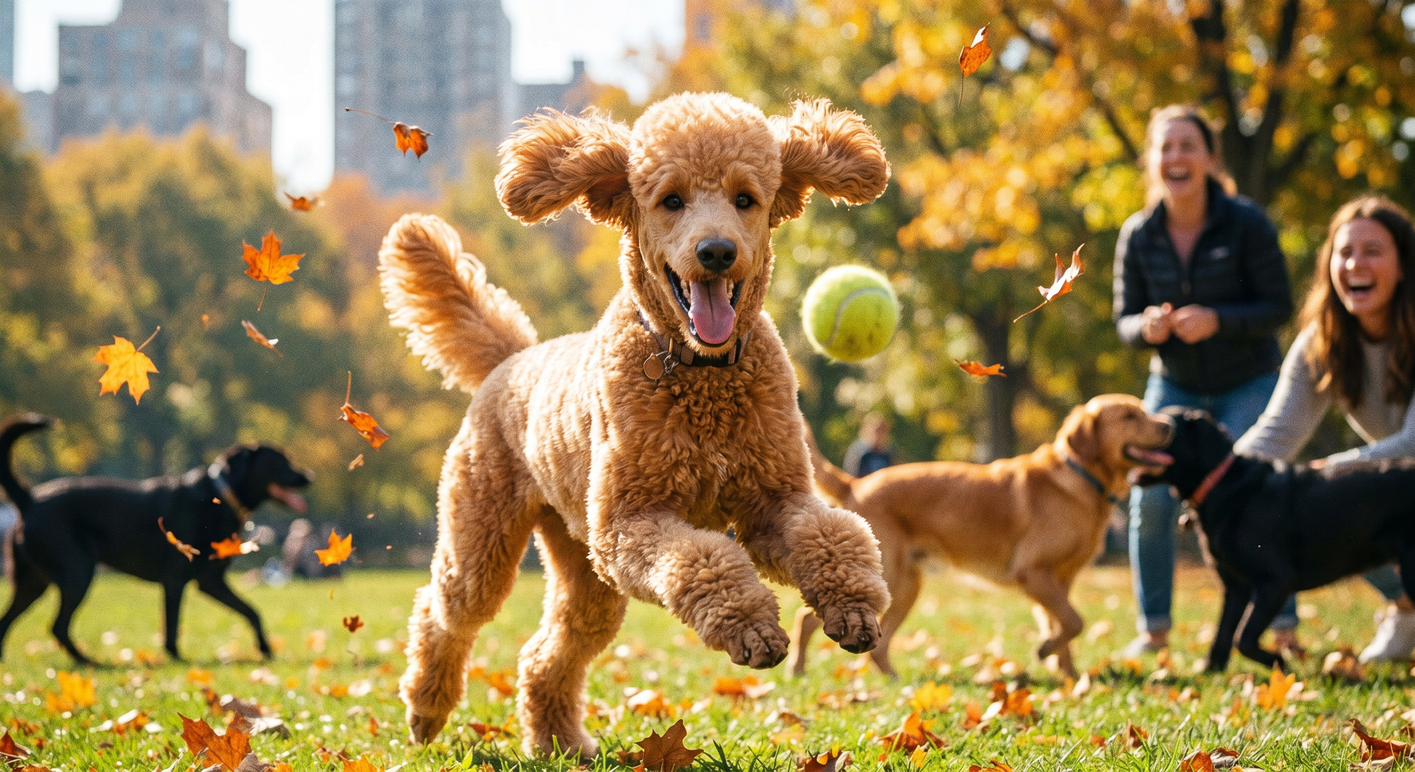 Caniche feliz - ANuBIS Peluquería Canina Tenerife